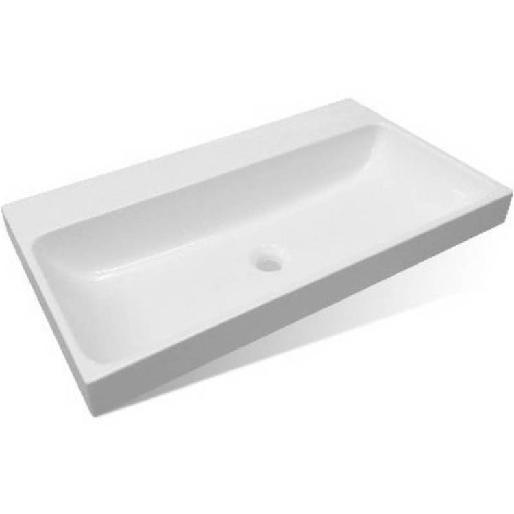 Раковина Эстет Малибу ФР-00006022 80 см, белая глянцевая