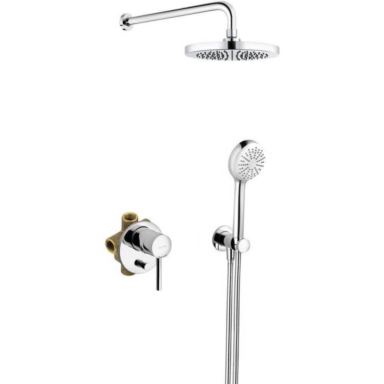 Душевой комплект Kludi Bozz 386300576 с внутренней частью