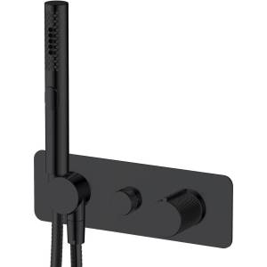 Смеситель для душа Allen Brau Liberty 5.33009-31 встраиваемый, черный матовый