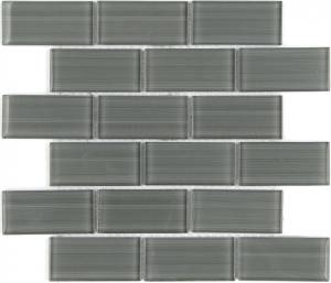 Мозаика LeeDo Impressioni Mattoni Grigio (5x10) 30x30