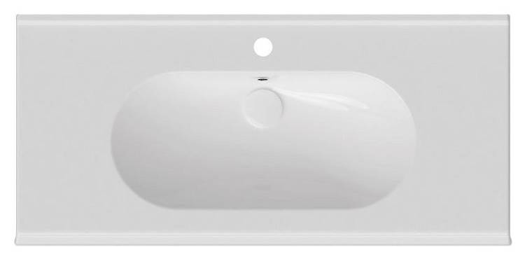 Раковина Isvea Sentimenti 10SM50100SV белая, 100x45