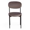Стул Tetchair Revo (mod. 7033) 15470 темно-серый barkhat 14/черный 47x54x82 фото 5