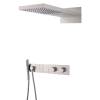Душевая система Boheme Zodiac 133-NB никель матовый, с термостатом