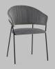Стул Stool Group Бруно AV 433-H15-08 серый, велюр фото 2