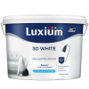 Краска для стен и потолков Luxium 3D White матовая белая база BW 9 л