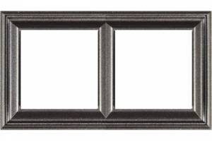 Рамка 2-постовая Jung EcoProfi Deco EPD482AN Антрацит