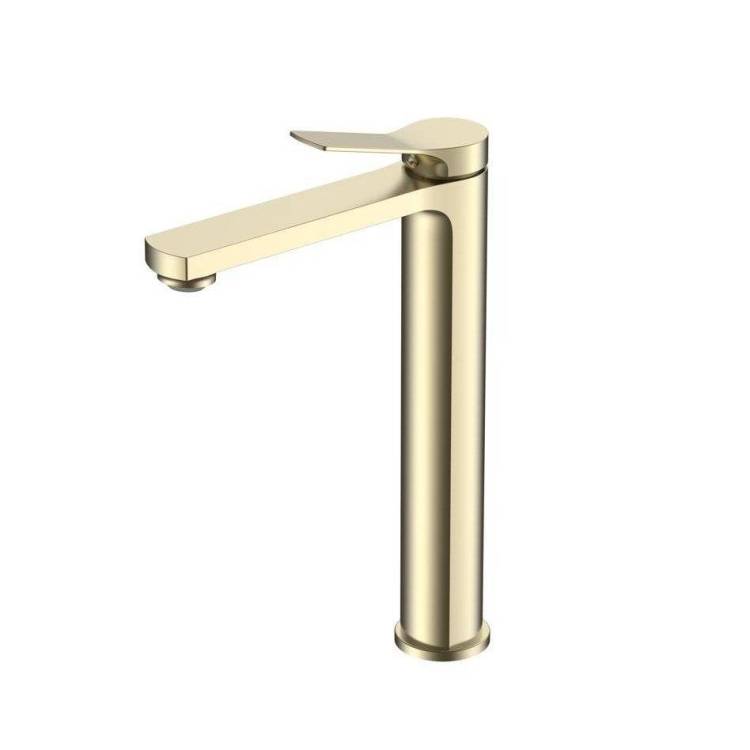 Смеситель для раковины Vincea Arco VBF-4AR02BG брашированное золото