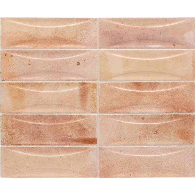 Керамическая плитка Equipe Hanoi 30064 Arco Pink 6.5x20