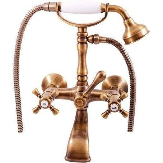 Смеситель для ванны Rav Slezak Morava Retro MK360.5/2SM