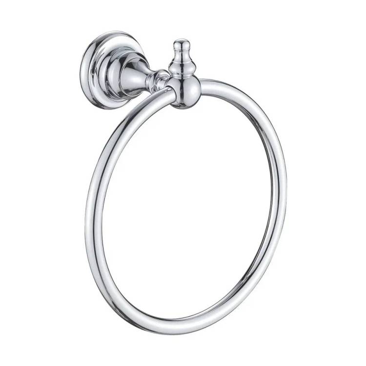 Полотенцедержатель Rose RG1106 кольцо, хром