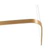 Подвесной светодиодный светильник Italline IT013-6031 gold 3000K фото 5