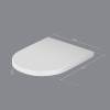 Крышка-сиденье Am.Pm Inspire C507854WH с микролифтом фото 9