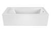 Акриловая ванна Vayer Savero Гл000009893 без каркаса, 150x70 фото 3