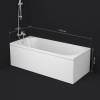 Ванна акриловая AM.PM X-Joy W94A-170-075W-A 170х75 см с каркасом фото 9