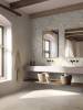 Керамогранит Ragno Mixed RA1X Decoro Fiore di Pesco Verde Touch B Rett 40x120 фото 2