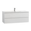 Тумба с раковиной BelBagno Kraft 120 Bianco Opaco, раковина BB1200ETL фото 2