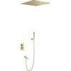 Душевой комплект Timo Petruma SX-5019/17SM золотой матовый, с внутренней частью