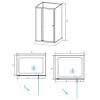 Душевая кабина RGW Andaman AN-207 411320788-95 Квадратный Белый 80x80x200 фото 3