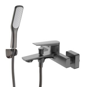 Смеситель для ванны Olive'S Viar 28201VRGM оружейная сталь
