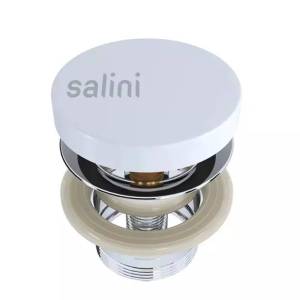 Донный клапан для раковины Salini 16421WM Белый матовый для моделей MAREA, S-Sense