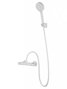 Смеситель для душа Wonzon & Woghand WW-B1005-A-MW с термостатом, белый матовый
