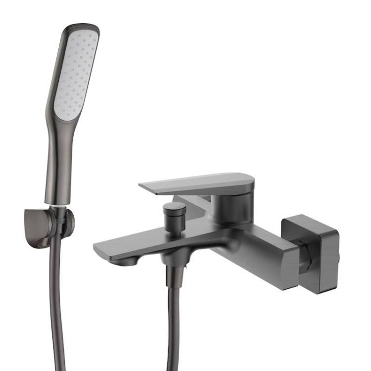 Смеситель для ванны Olive'S Viar 28201VRGM оружейная сталь