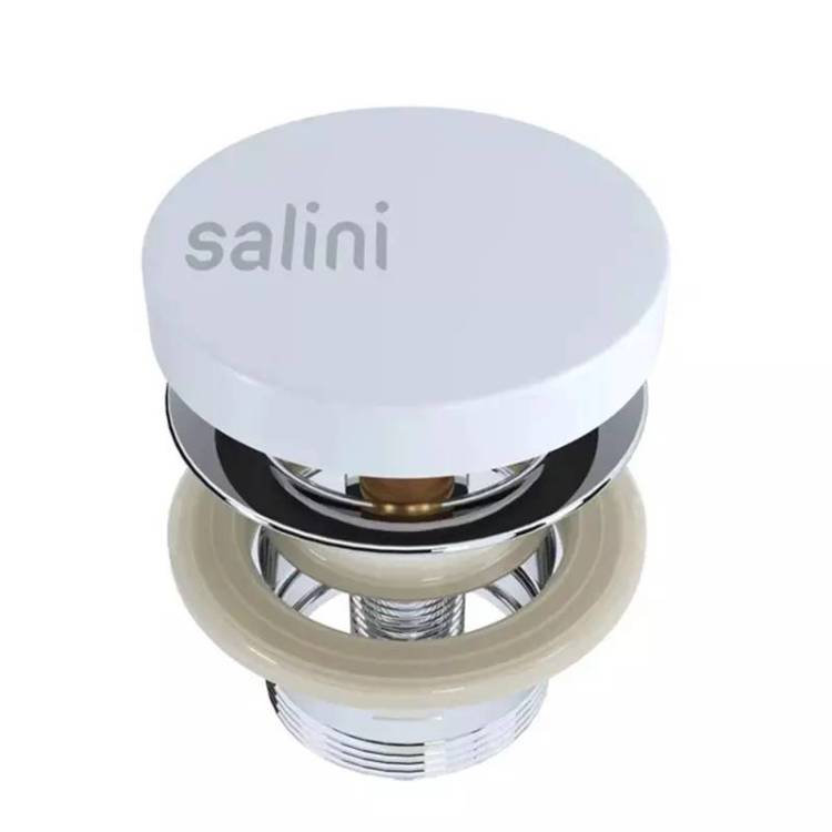 Донный клапан для раковины Salini 16421WM Белый матовый для моделей MAREA, S-Sense