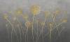 3D Фотообои Artegrafico «Золотые одуванчики в сером тумане» PL-039 акварель