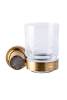 Стакан Boheme Royal Cristal 10924-BR-B настенный Black BR