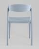 Набор из 4 стульев Stool Group Moris SL-7089 blue 70132 X4 голубой, пластик фото 7