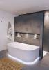 Акриловая ванна Riho Bathtubs B089003005 Desire b2w белый glossy Sparkle System 180x84x60 фото 2