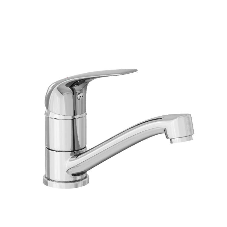 Смеситель для раковины Avrora Glade AV3011 с поворотным изливом, хром