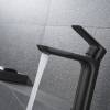 Смеситель для раковины Black&White UK8302B 8302BUK высокий, Matt Black фото 5