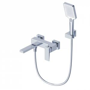 Смеситель для ванны Wonzon & Woghand WW-88037068-CR с душевым гарнитуром, хром