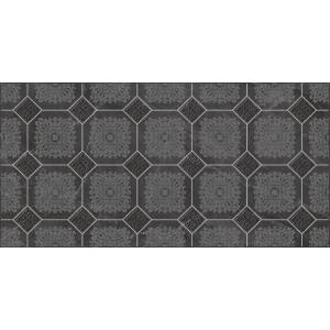 Декор Laparet Olimpus VT\B86\34030 Grand Черный 25x50