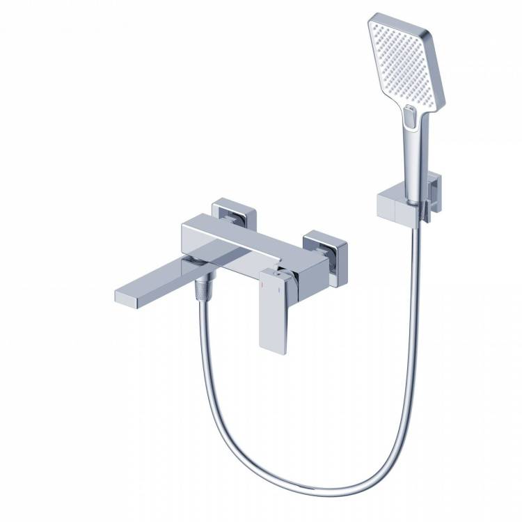 Смеситель для ванны Wonzon & Woghand WW-88037068-CR с душевым гарнитуром, хром