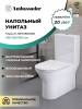 Унитаз-компакт Ambassador Elysium 187K19001RS безободковый, сиденье микролифт, белый фото 7