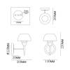 Бра MyFar Silvia MR1301-1W фото 2
