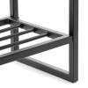 Банкетка Tetchair Charli lux 25180 sharp графит, экокожа, со стеллажом для обуви фото 6