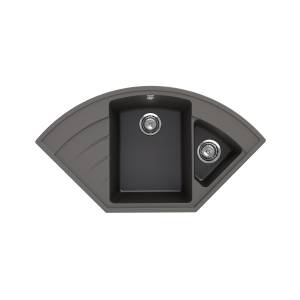 Кухонная мойка Ulgran Quartz Marta 1000-09 асфальт
