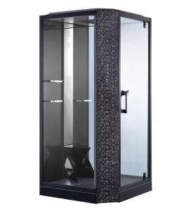 Душевая кабина Orans 89101RBLH черный, 100x100x220