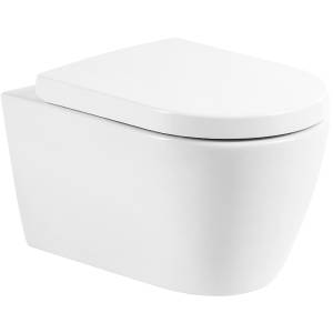 Унитаз подвесной Belbagno Marino BB105CHR/BB865SC белый