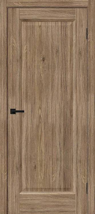 Межкомнатная дверь Глухая Bravo Неоклассик-30 153-7444 Полотоно Original Oak 2000х700