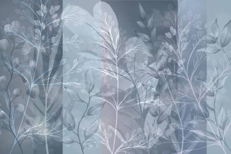 3D Фотообои Artegrafico «Тровинки в холодных тонах» LVS-009 песок