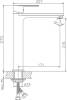 Смеситель для раковины Haiba HB11505-8 фото 2