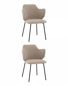 Стул Stool Group Джиннет NEW AV 315-LM05-9005-K X2 Бежевый 2 шт.