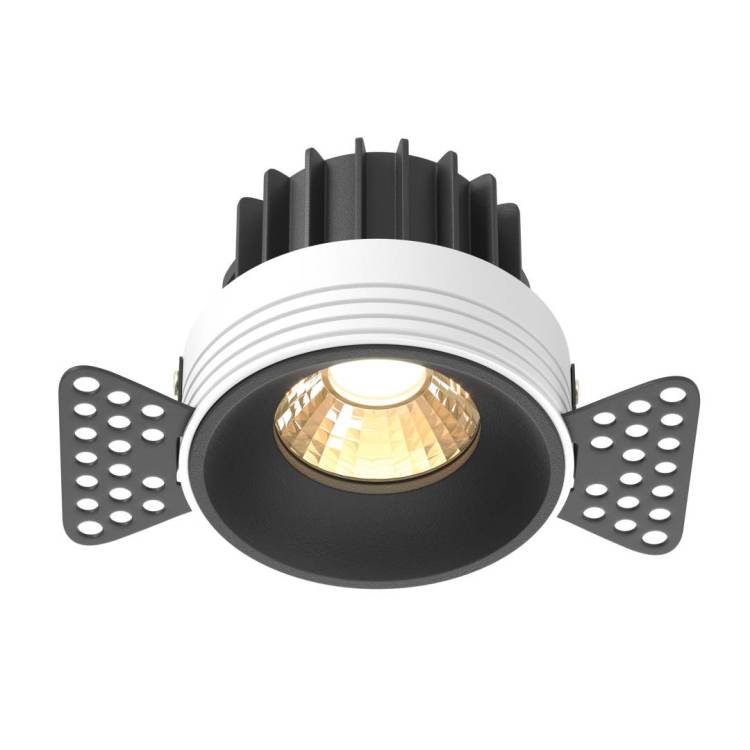Встраиваемый светильник Technical Round DL058-12W2.7K-TRS-B