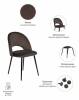 Стул Bradex Home Leo RF 0365 кофейный фото 7