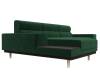 Диван угловой Лига диванов Леонардо 116919L Зеленый Левый фото 4