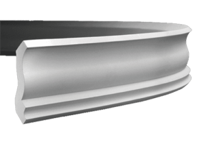 Карниз гибкий Европласт 1.50.144 200x8.2x8.1